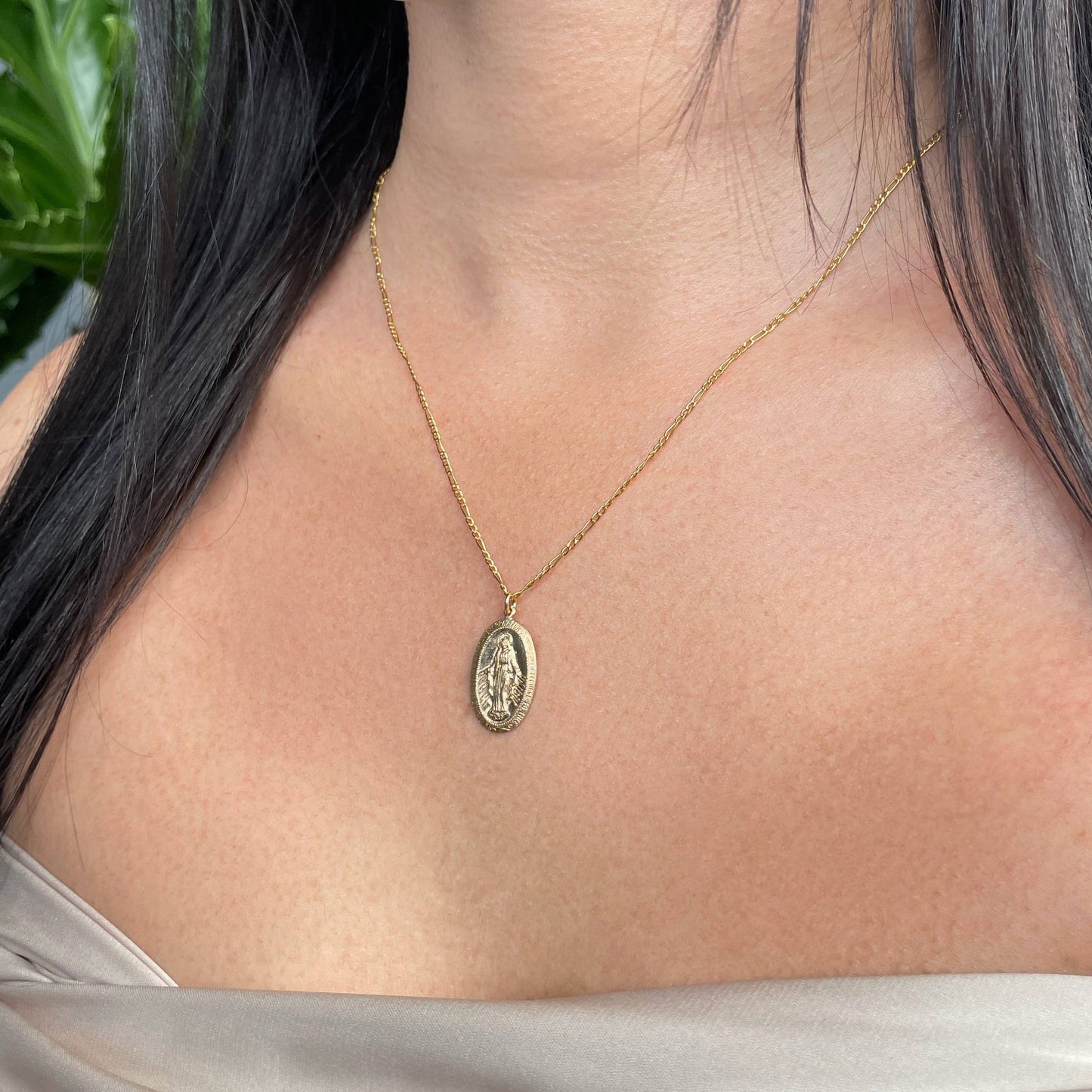 St. Mary Pendant Necklace