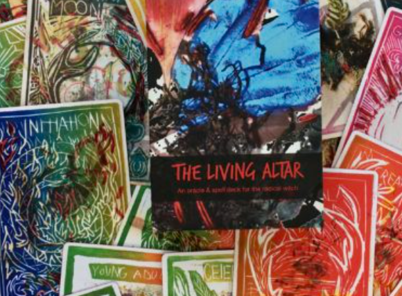 The Living Altar Oracle Deck.