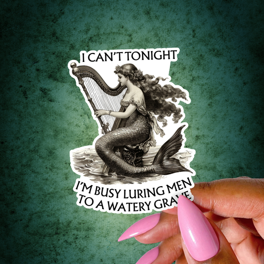 Siren Sticker | 3”.
