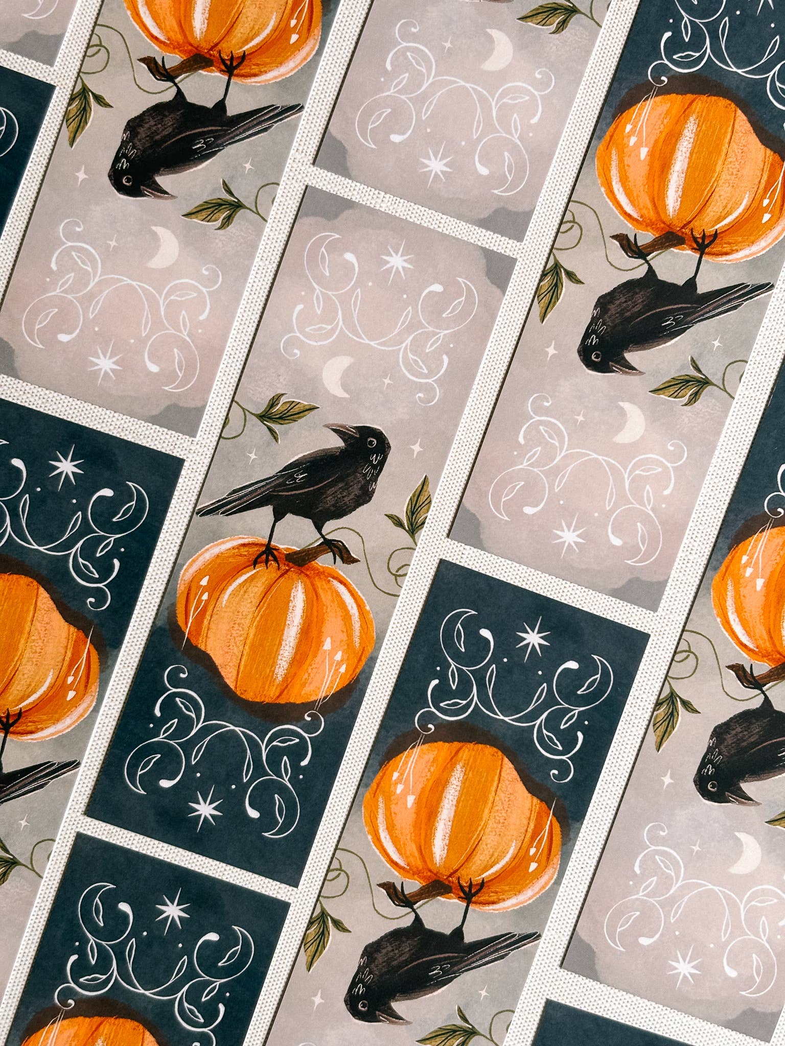Halloween bookmark