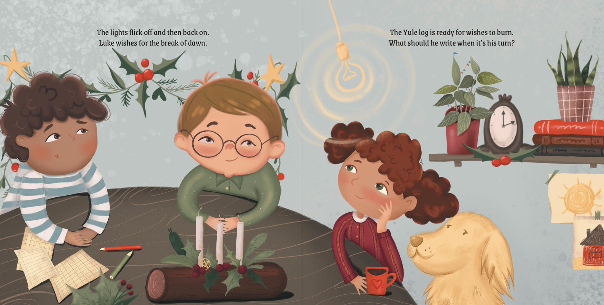 winter solstice children's book