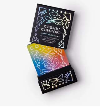 Two boxes of 'Cosmic Comfort' on a white background