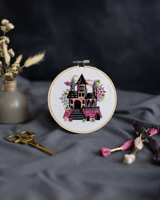 'The Haunted House' Cross Stitch Kit