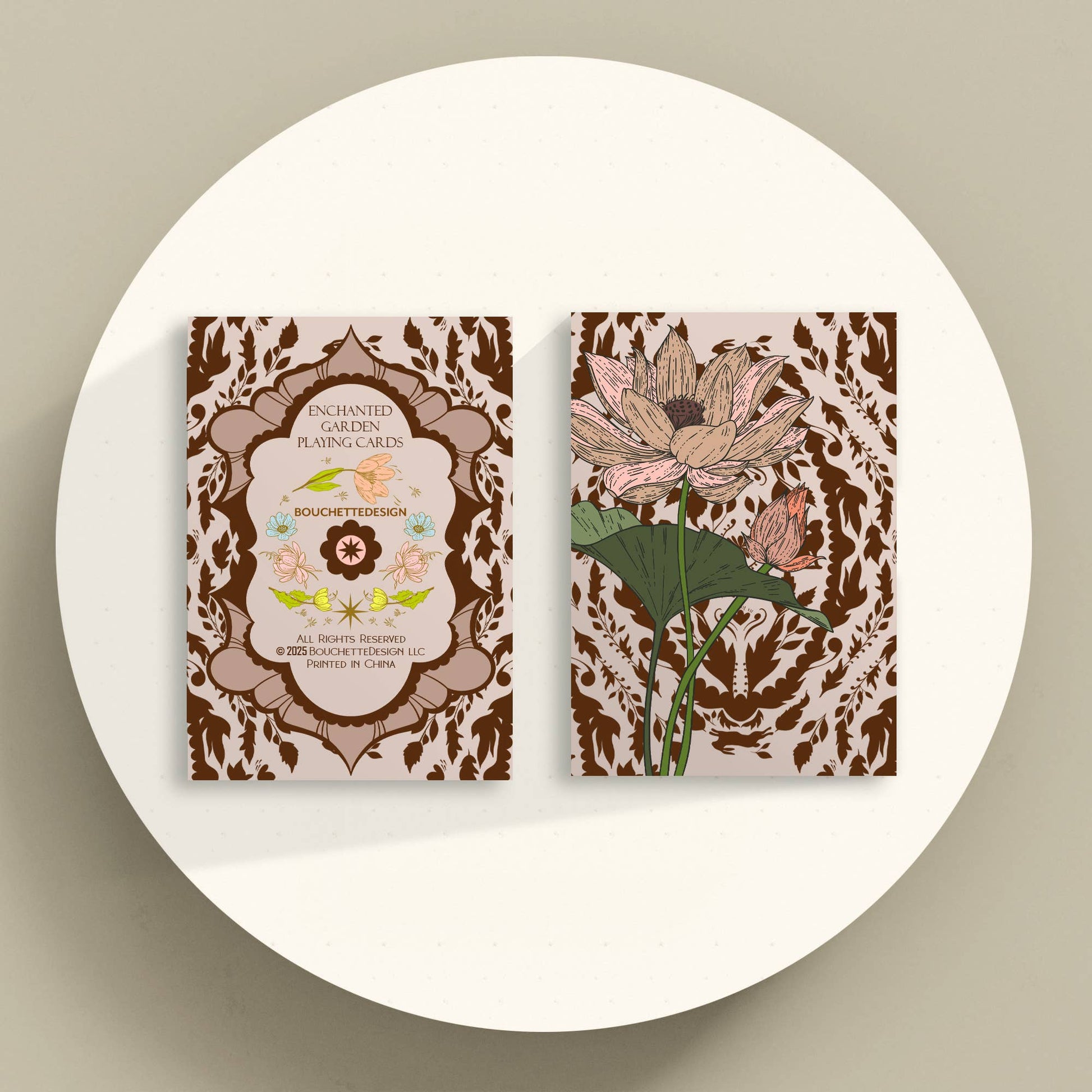 Enchanted Garden Cartomancy Cards.
