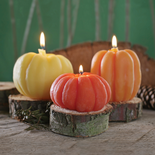 Pumpkin Candle | 100% Pure Beeswax.