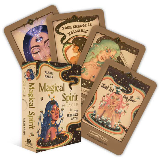 Set of tarot cards with artistic illustrations on a white background