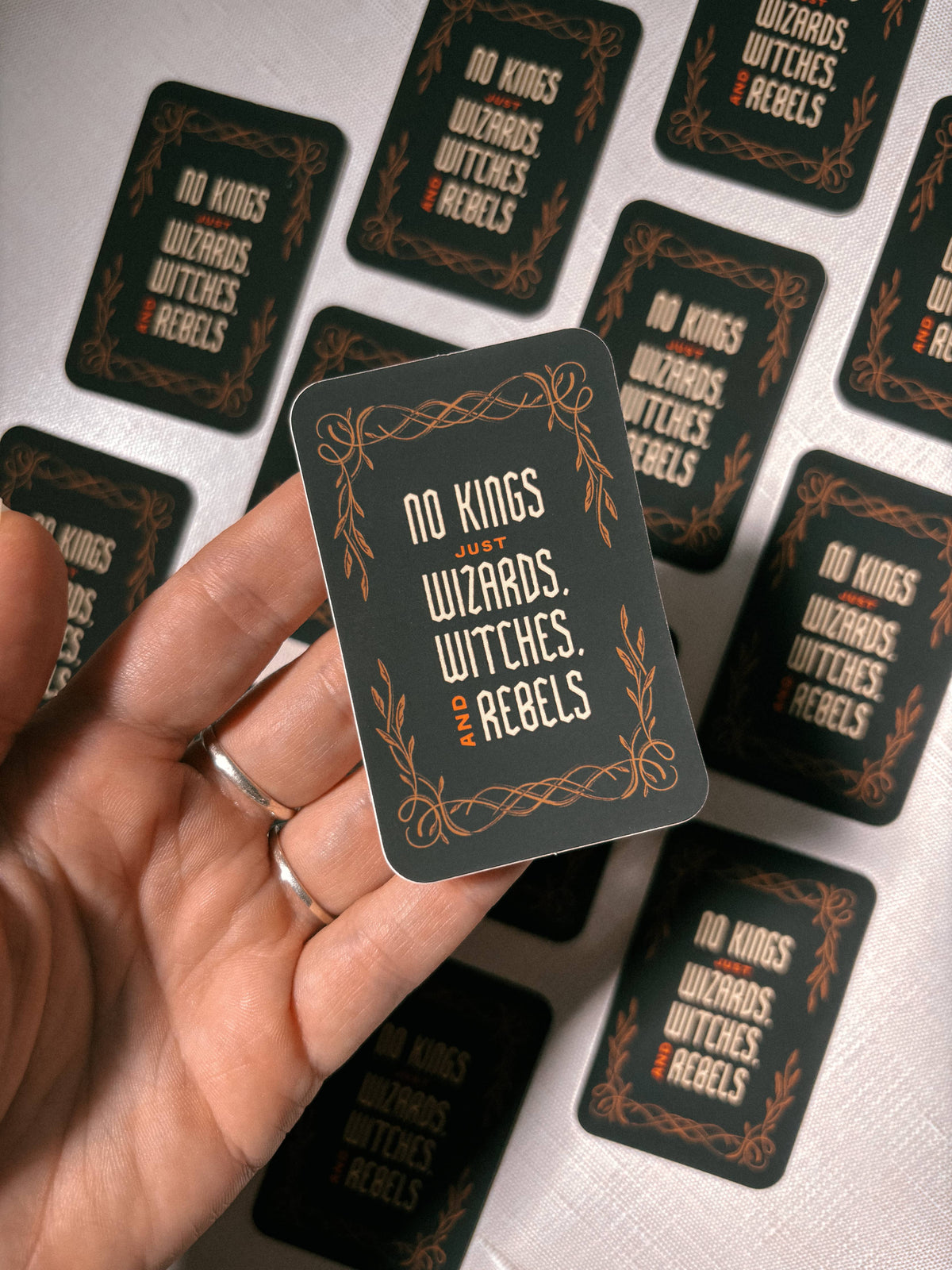 No Kings Sticker | 3".