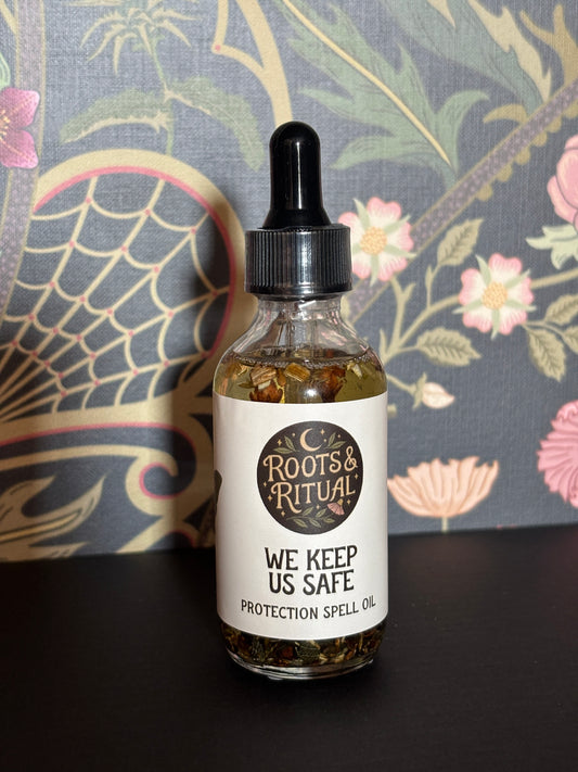 Protection Spell Oil - We Keep Us Safe