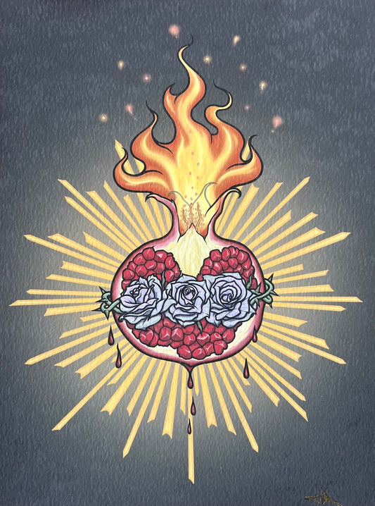 Sacred Pomegranate Print