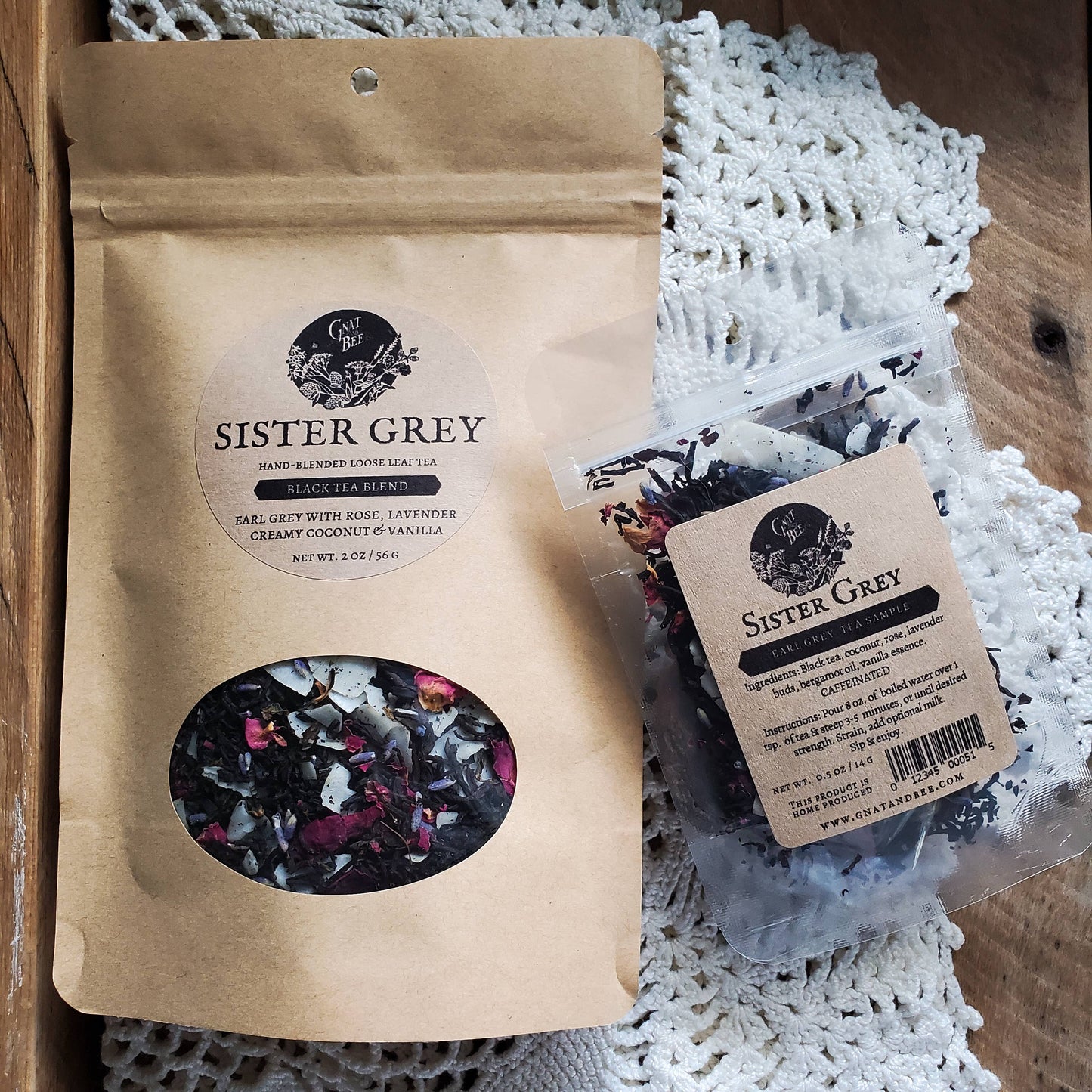 Sister Grey | Black Loose Leaf Tea: 2 oz..