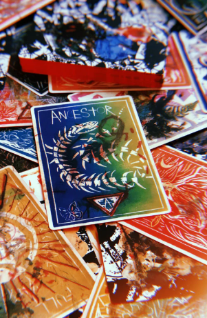 The Living Altar Oracle Deck.